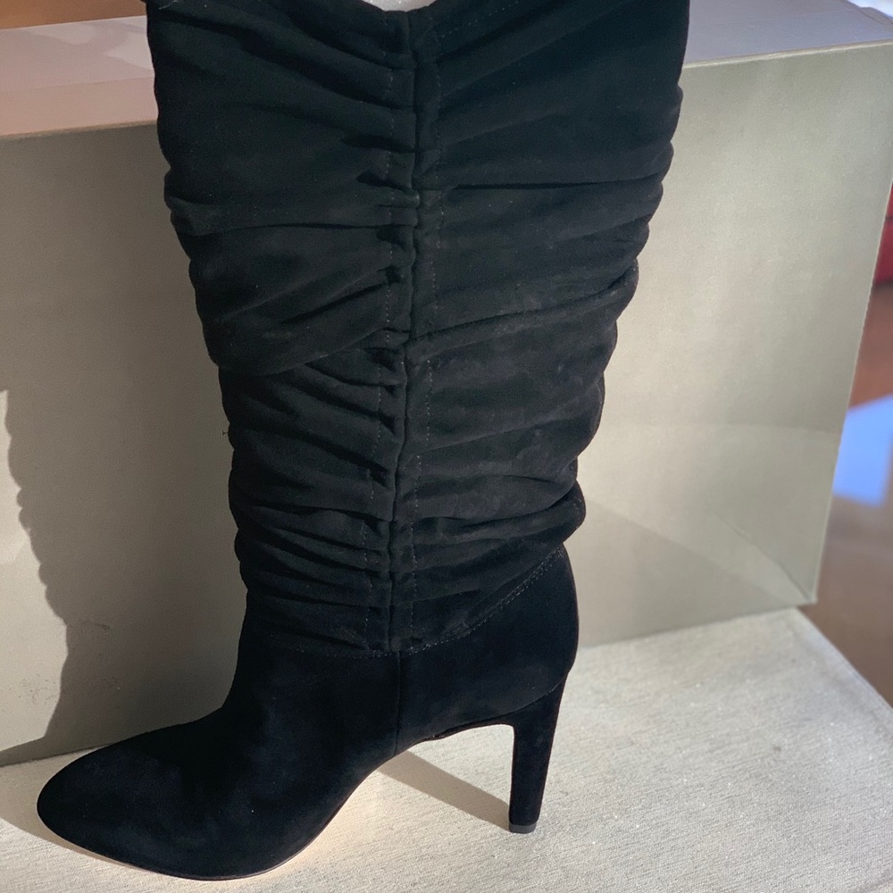 Halston Heritage Suede Boots